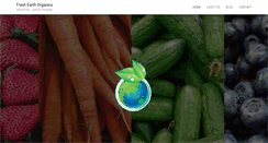 Desktop Screenshot of freshearthorganics.com
